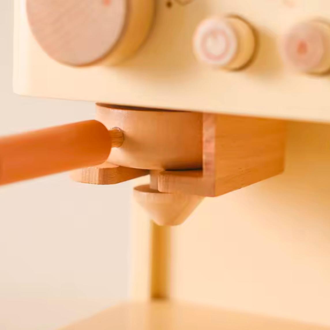  Holzspielzeug Manufaktur -  Café Maschine aus Holz -  3