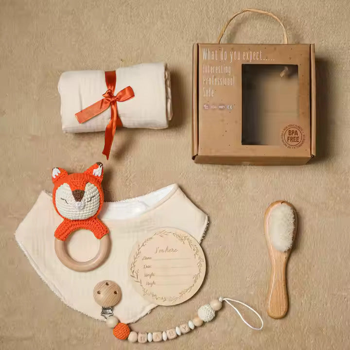  Holzspielzeug Manufaktur -  Geschenkset - Fuchs -  2