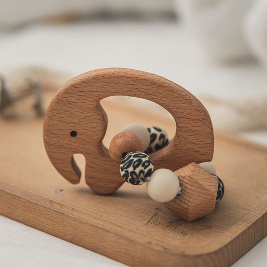  Holzspielzeug Manufaktur -  Holz-Beißring "Elefant" -  1
