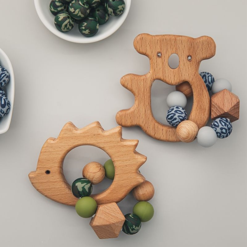  Holzspielzeug Manufaktur -  Holz-Beißring "Elefant" -  6