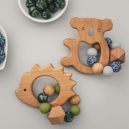  Holzspielzeug Manufaktur -  Holz-Beißring "Elefant" -  6